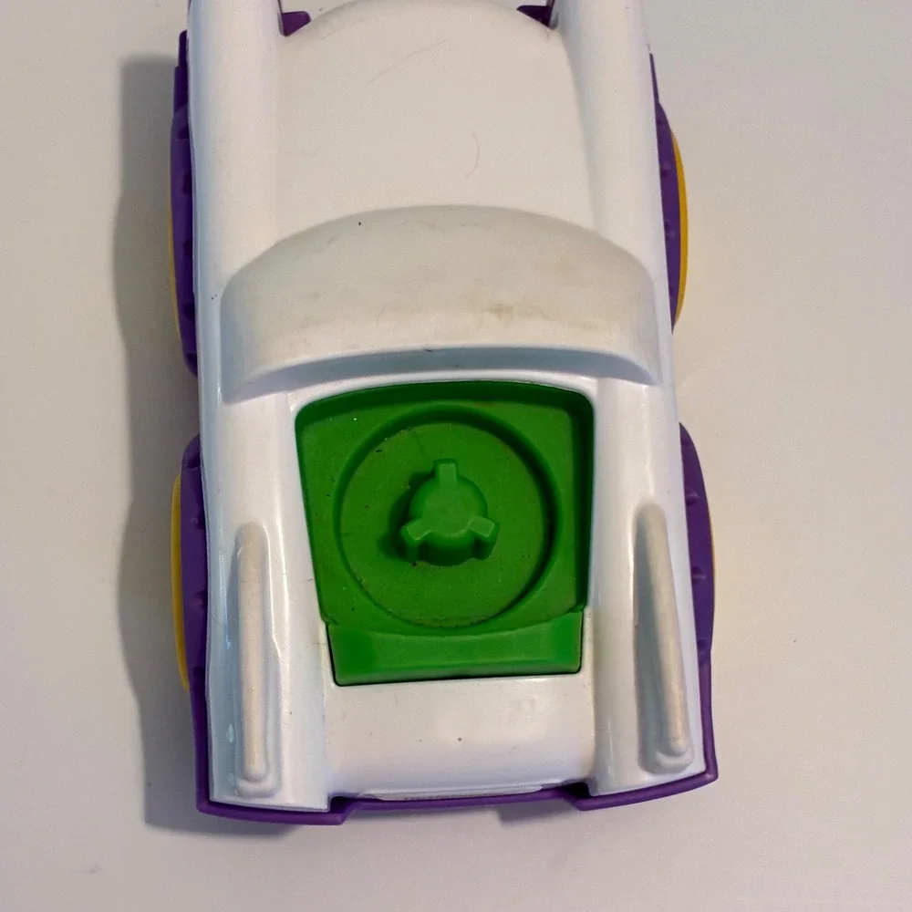 Fisher Price Little People DC Super Friends Joker Mobile White Purple Car 2020